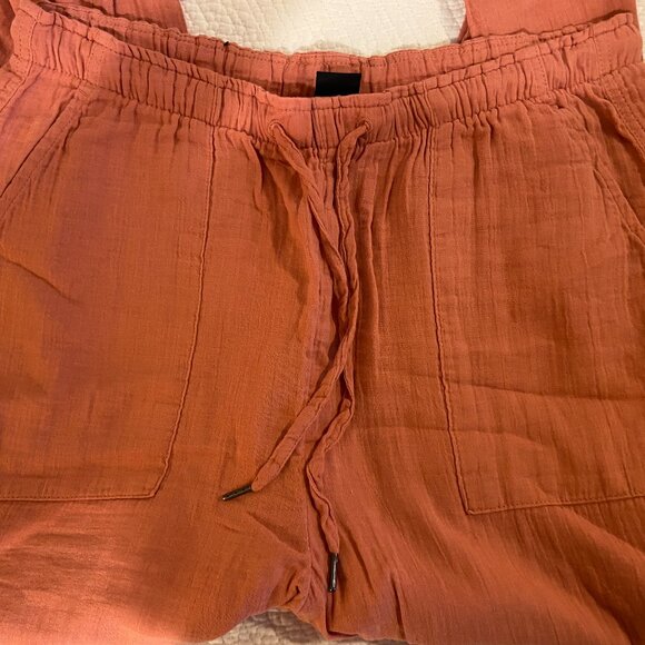 NWT  Gap gauze pants - Large Tall LT - Picture 2 of 5
